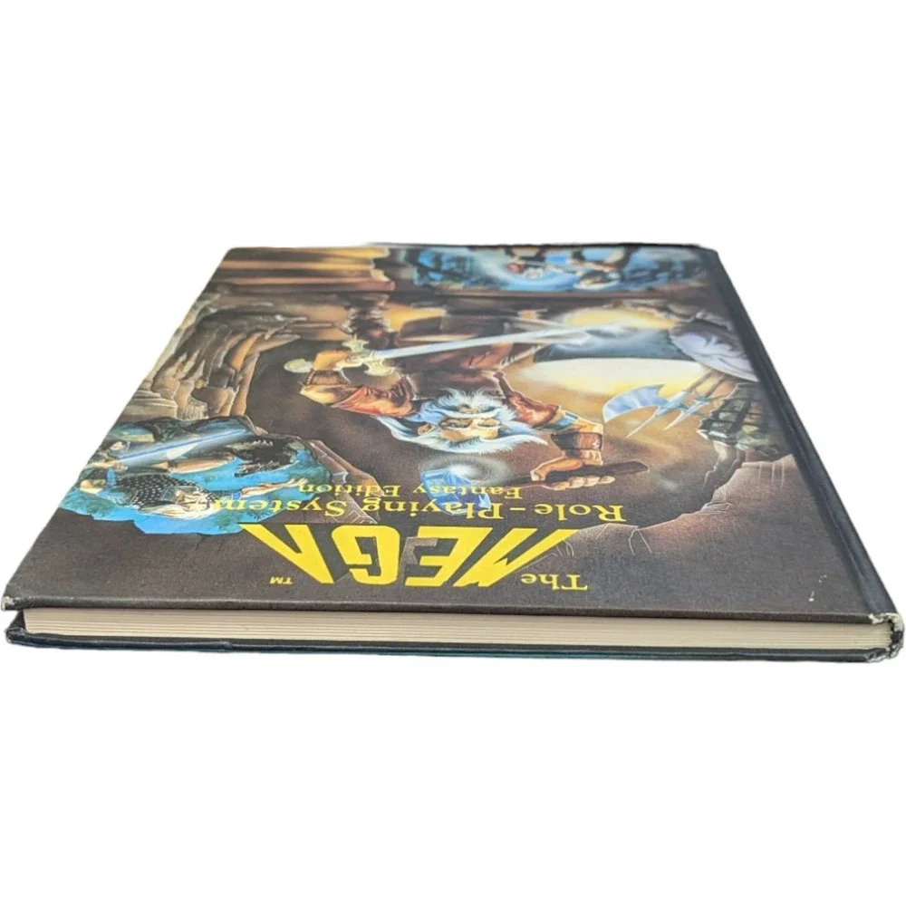 1987 MEGA Role-Playing System Fantasy Edition Isy Allon Ben Brakas TTRPG Book